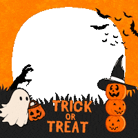 Halloween Frame Sticker