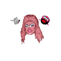 Drag Puppet Sticker