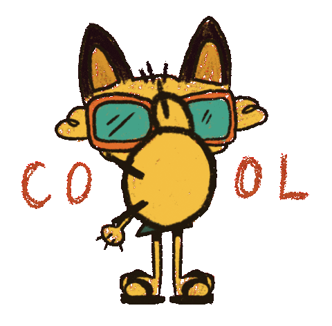 Bugcarnival cat cool summer lgbt Sticker