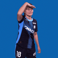 Cant See You GIF by Olympique de Marseille