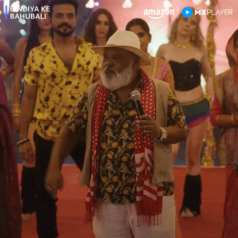 Saurabh Shukla Style GIF by Amazon MX Player
