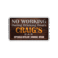 North Bay Drinking Sticker by CopperheadDistillery