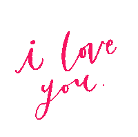 I Love You Sticker
