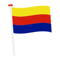 DokkumerVlaggenCentrale flag amsterdam alkmaar vlag Sticker