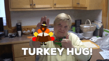 camplebanon thanksgiving camp lebanon camplebanon turkey hug GIF