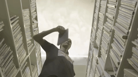 effect Flying Books GIF