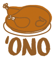 Thanksgiving Ono Sticker by Waianae Comp