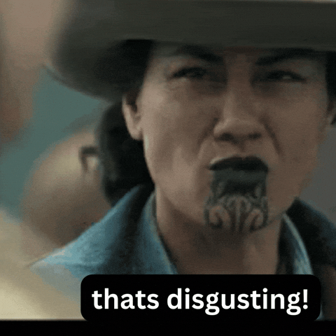 Endofthevalley yuck maori hani thats disgusting GIF