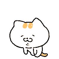 rangd_darng cat tired walk 퇴근 Sticker