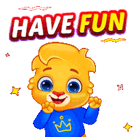 Happy Good Times Sticker by Lucas and Friends by RV AppStudios