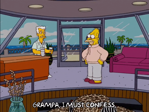 episode 18 grandpa simpson GIF