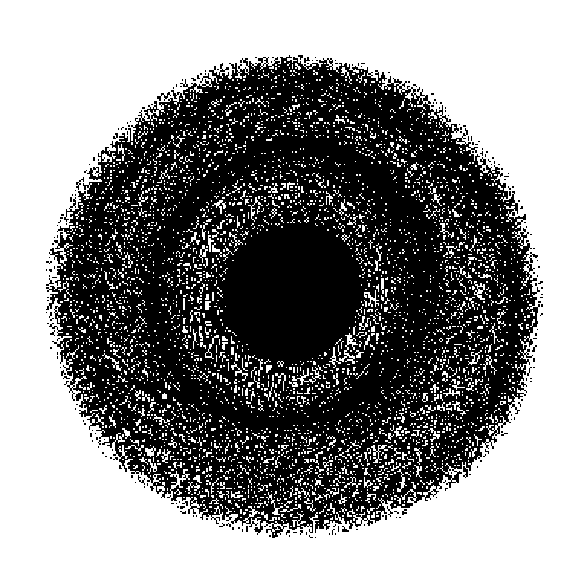 Black And White Loop Sticker by virartz