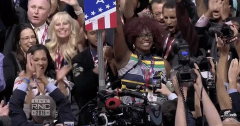 Republican National Convention Cheer GIF by Election 2016