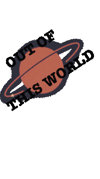 Out Of This World Stars Sticker by CloudcamGIPHS