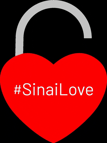 Red Heart Love Lock GIF by Sinai Health Foundation