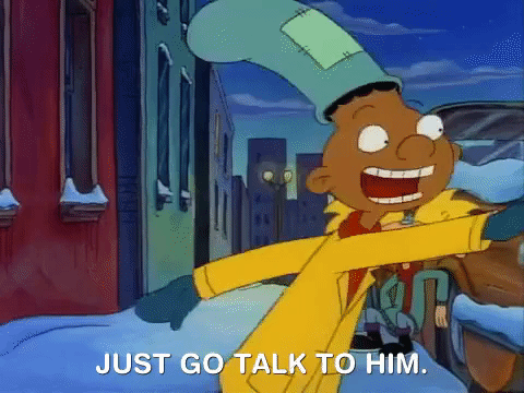 hey arnold nick splat GIF