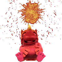 Happy New Year Sticker by The Animasks