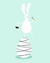 vvals rabbit easter egg hase GIF
