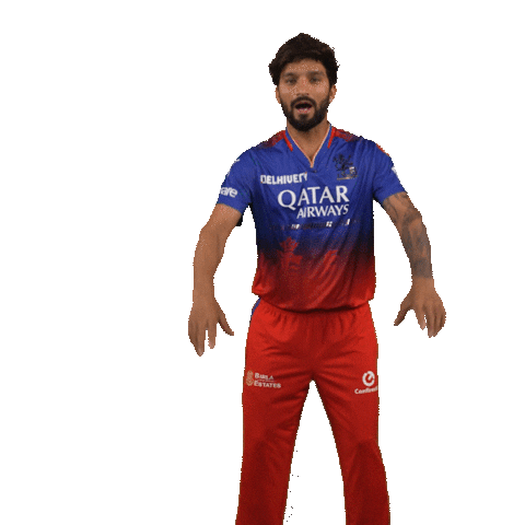 Happy Dance Sticker by Royal Challengers Bengaluru