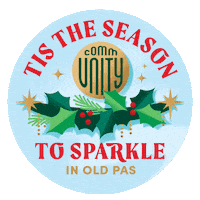 Fun Christmas Sticker by Old Pasadena