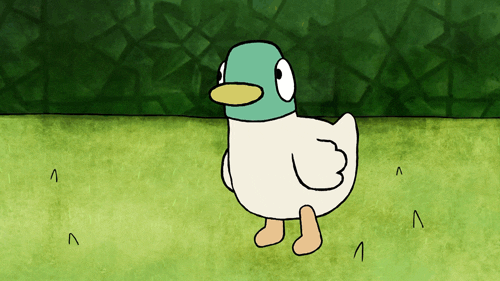 fluffyduck GIF by Sarah & Duck