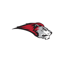 Leo The Lion Bac Sticker by Bryn Athyn College