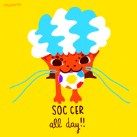 World Cup Cat GIF by Animation Domination High-Def