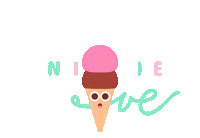 Icecream Love Sticker by pishin