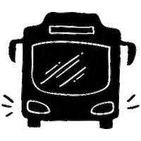 Travelmeister_official travel bus transport express Sticker