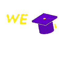 We Did It Sticker by SCAD
