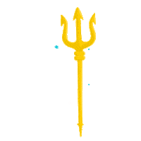 University Of California Trident Sticker by UC San Diego