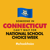 SchoolChoiceWeek school education teachers ct GIF