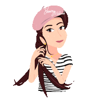 Long Hair Beauty Sticker by Sherry Maldonado