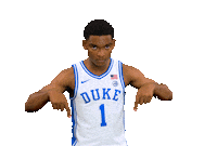 College Basketball Kiss Sticker by Duke Men's Basketball