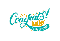 Commencement Classof2025 Sticker by King Abdullah University of Science and Technology (KAUST)
