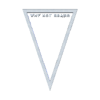 WHYNOTBRAND arrow triangle freccia triangolo Sticker