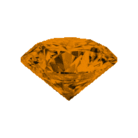 Orange Diamond Sticker by SUZY LEVIAN