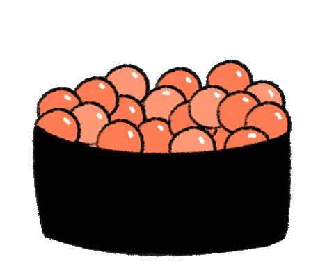 Sushi 小豬 Sticker by BREAD TREE