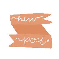 New Post Sticker