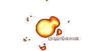 Animation Burning Sticker by youmotion.com