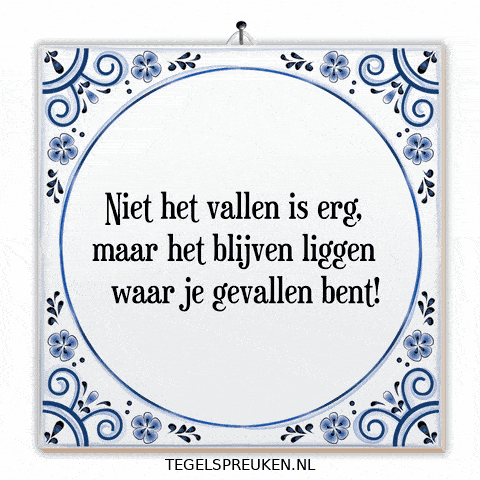 Nl Verandering GIF by Tegelspreuken.nl