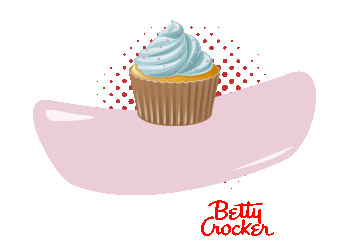 bettycrocker_la giphyupload celebration birthday cake Sticker