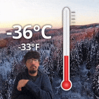 -36 °C