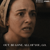 Get Out Of Here Go Away GIF by Outlander