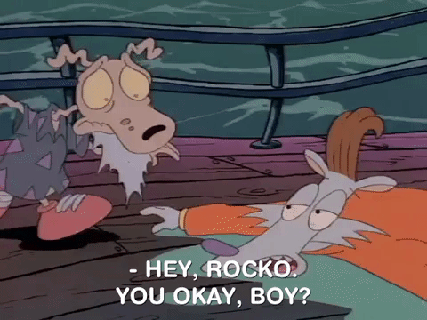 rockos modern life nicksplat GIF