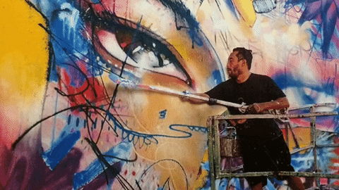 Publicart David Choe GIF