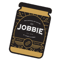 Peanutbutter Sticker by Jobbie Nut Butter