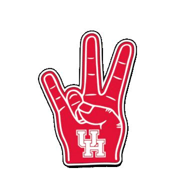 Houston Cougars Sticker by University of Houston