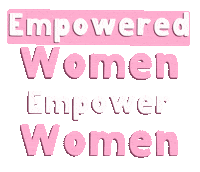 Empower Women Empowerment Sticker by MistyRoseGal
