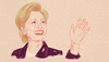 hillary clinton GIF by merylrowin